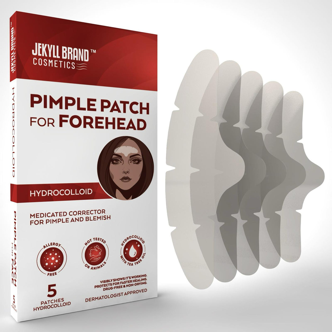 Forehead Acne Patch for Pimples & Blemishes – Gentle & Effective Spot Treatment