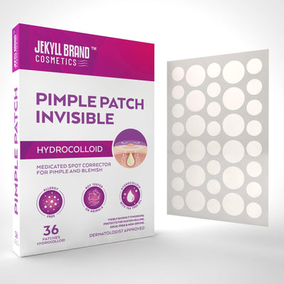 Pimple Patches for Acne & Blemishes – Hydrocolloid Spot Treatment for Pimples, Breakouts, Sensitive Skin, Full-Face & Overnight Healing