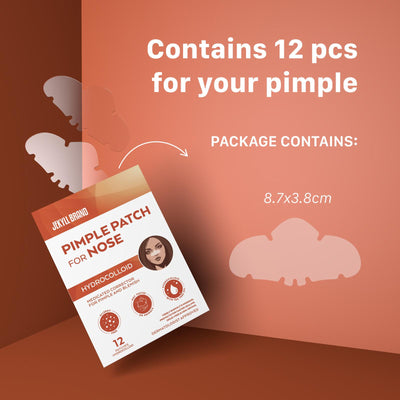 Nose Pore Patch for Pimples, Blemishes & Acne – Hydrocolloid Spot Treatment for Clear, Smooth Skin