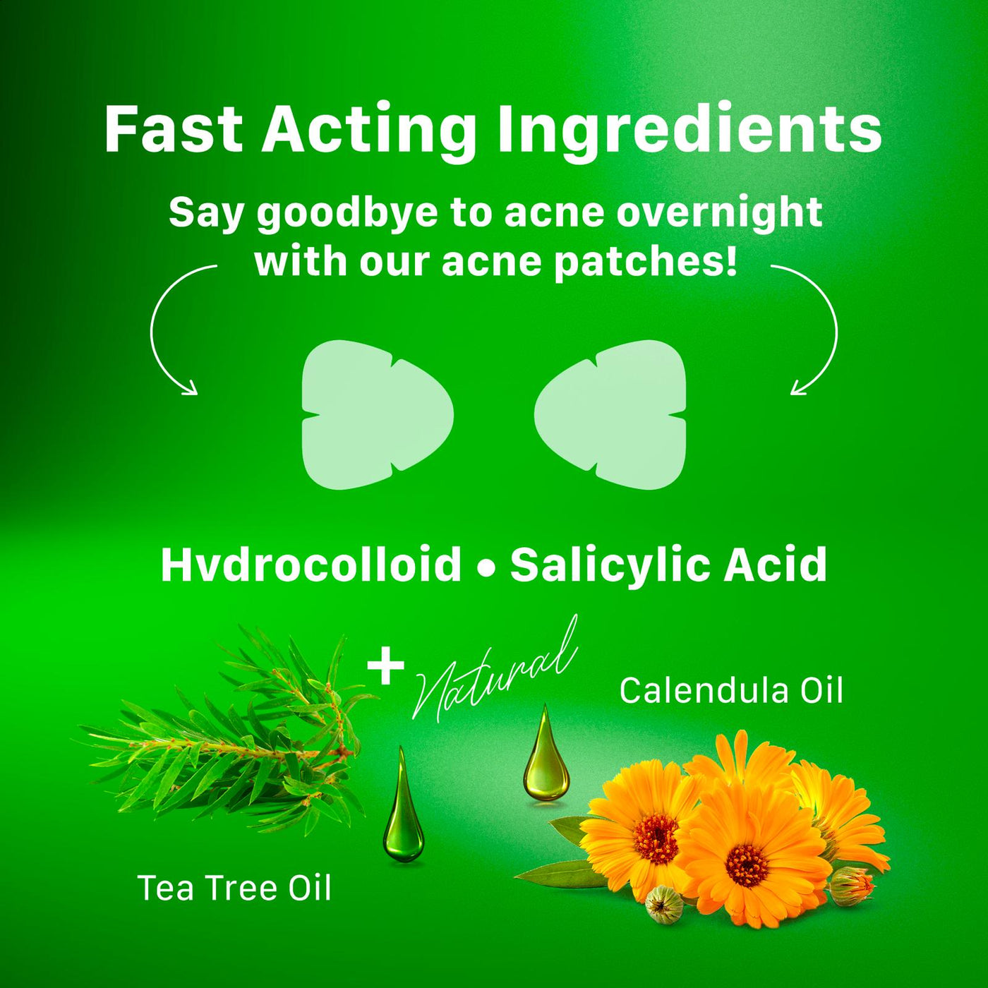 Cheek Acne & Blemish Patch – Fast Healing Hydrocolloid Spot Care